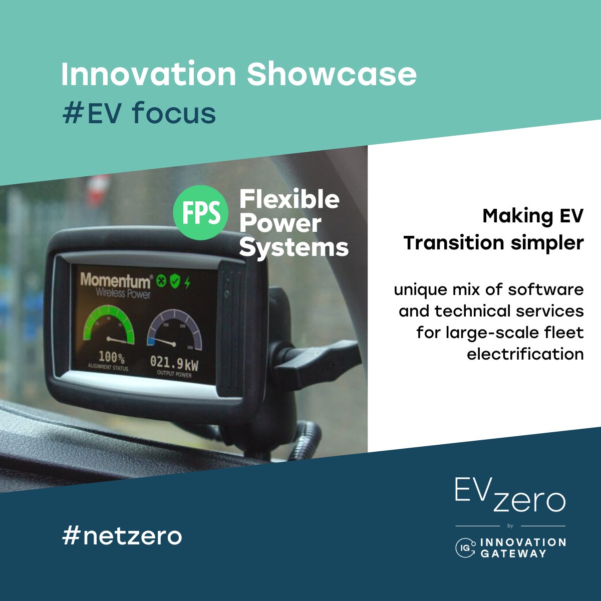InnovatnGateway's tweet photo. To celebrate @World_EV_Day +20, we are showcasing the Top 10 #EV innovations that made a debut at our #EVzero action group ⚡🚗
#InnovationShowcase Great to have @FPS_power at our #EVzero Pitch Day, helping our partners with #EV #payload #range #fleetelectrification #netzero https://t.co/489RHO4702