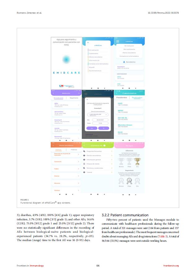 sefh_'s tweet photo. Enhorabuena a @rosaromjim y col.👏 

Ya estamos trabajando en la creación de una nueva #CapsulasSEFH que dará visibilidad al trabajo "Design and implementation of a mobile app for the pharmacotherapeutic follow-up of patients diagnosed with IMID: eMidCare" https://t.co/fLb7W5NSPu https://t.co/ijnQTtFUVh