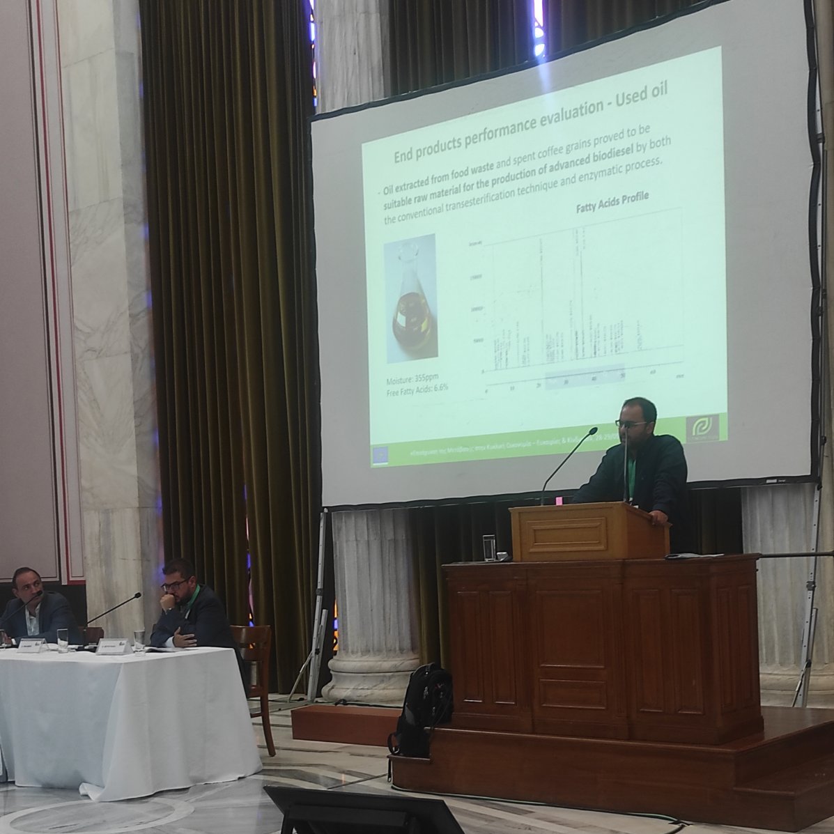 Presentation of <a href="/LIFE/">LIFE</a> <a href="/CIRCforBIO/">LIFE CIRCforBIO</a> project by its Technical Supervisor Mr. Dimitris Malamis, during the 7th Conference of Hellenic Solid Waste Management Association, in Athens (September 28-29, 2022).

#circulareconomy #solidwastemanagement #biofuels