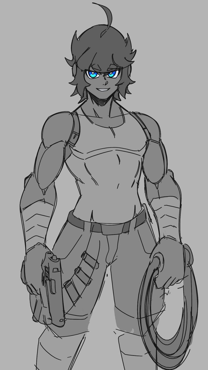 I don't draw Jericho often enough [OC] 