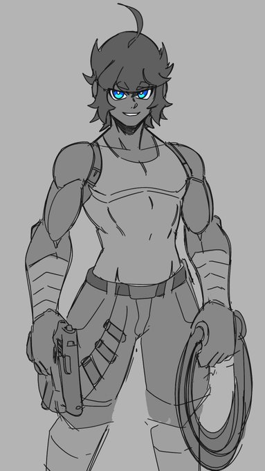I don't draw Jericho often enough [OC] 
