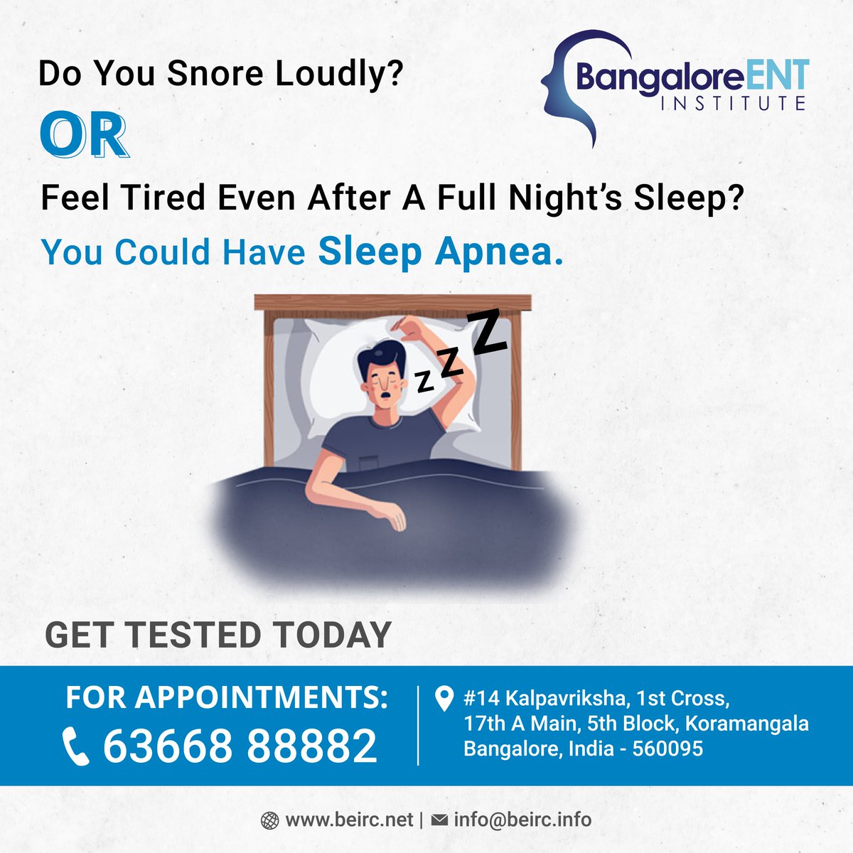 beirc_'s tweet photo. #Sleepapnea is a potentially serious sleep disorder in which breathing repeatedly stops and starts.

Untreated sleep apnea could cause breathing to stop repeatedly during sleep, causing loud snoring and daytime tiredness even after sleeping well at the night. 

#snoring #BEIRC https://t.co/wuc3dygESf
