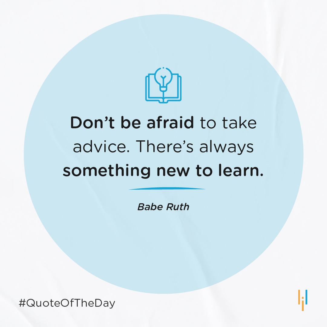 simplilearn's tweet photo. Opportunities open up when you're open to learning!

So, why limit yourself to things you already know?
Drop a 👍 if you think the same
.
.
.
.
.
#Quote #BabeRuth #Baseball #Simplilearn #Quotes #Share #SimplilearnCommunity #ThursdayThoughts #Learn #Upskill #Growth #Skills https://t.co/O6c18VZ8GM