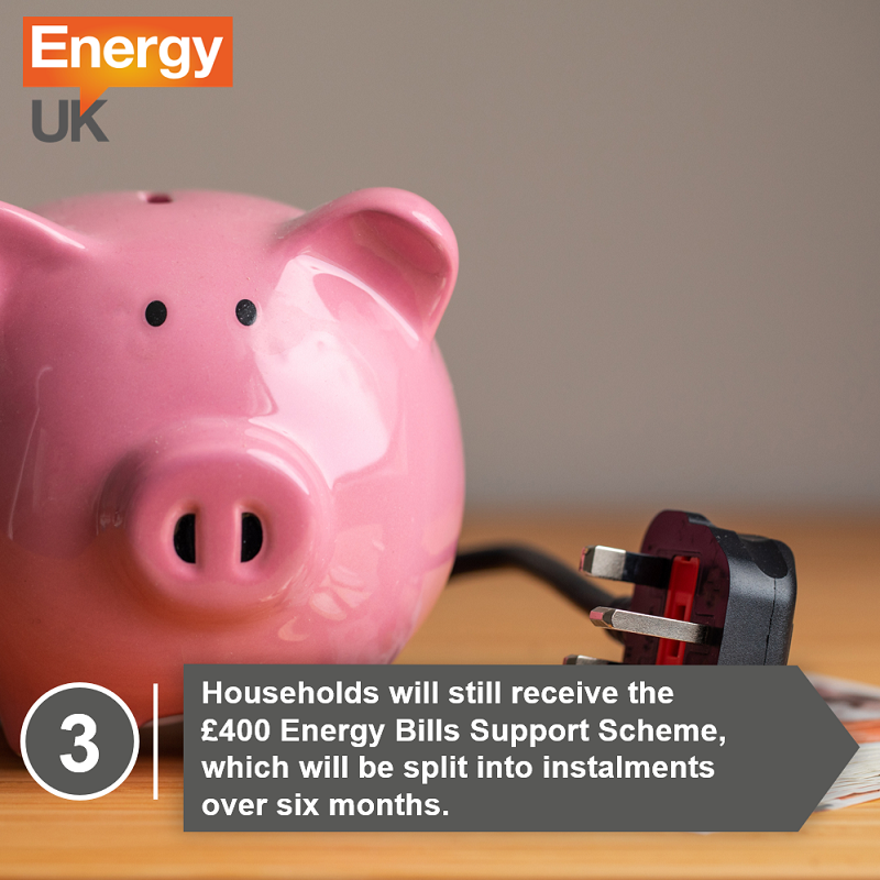 EnergyUKcomms's tweet photo. From October 1st, Government support packages will kick in to help households with #energybills - read our top 5 things people should know ahead of this Saturday https://t.co/eJyTpgBj8I #energy #5ThingsToKnow