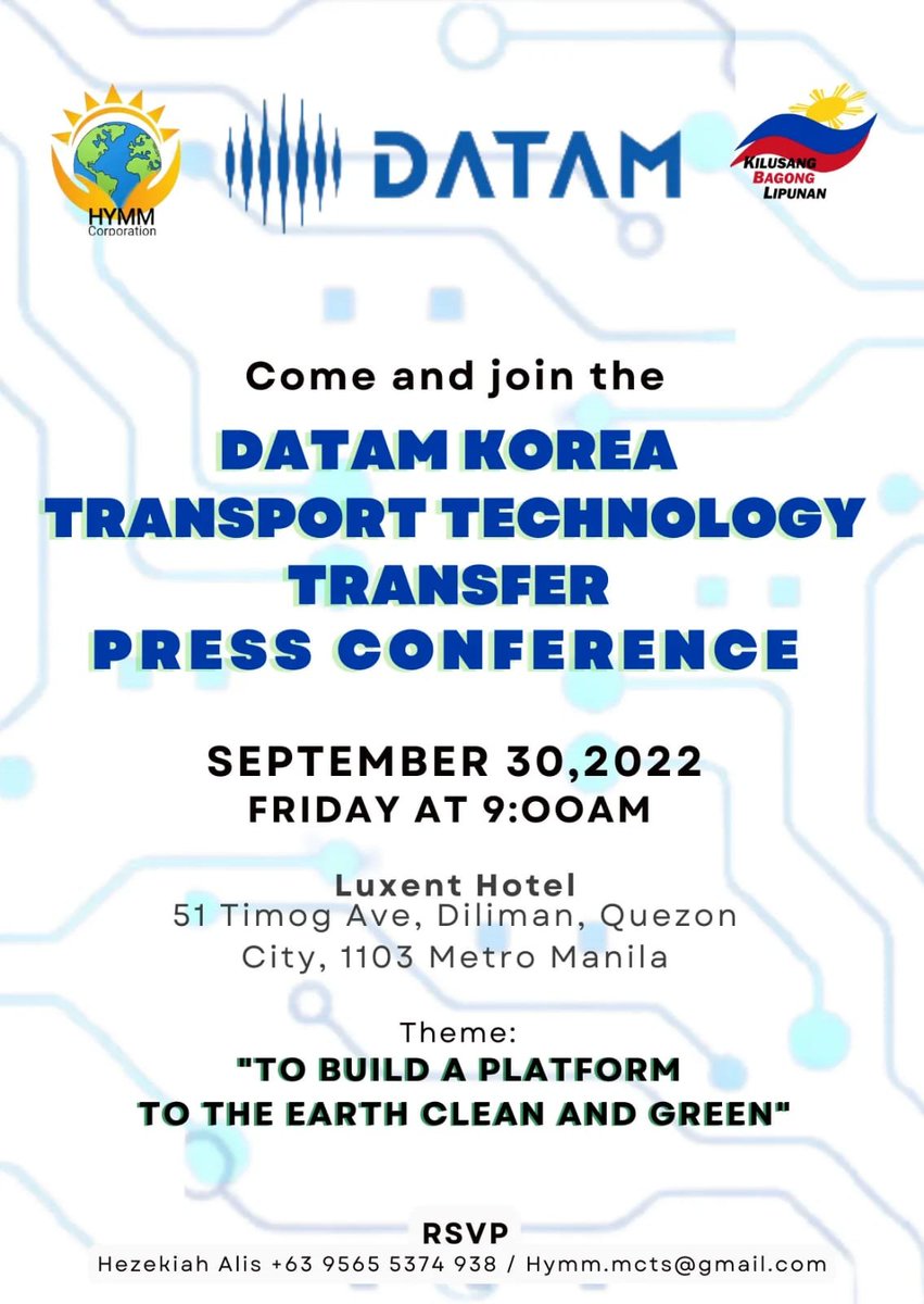 datam_official's tweet photo. Hello.

It was developed by DATAM, a Korean carbon reduction company, in Manila, Philippines, on September 30th
A conference will be held on 'REGEN POWERTRAIN', an electric motorcycle energy efficiency technology.

https://t.co/jdpAdylwJx

https://t.co/nRtI428NtC https://t.co/uPTuLg4MGh
