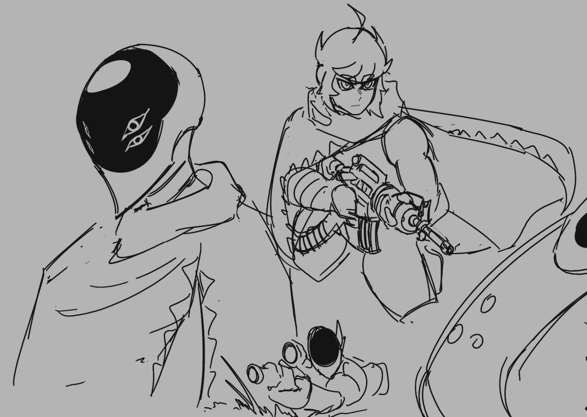 I don't draw Jericho often enough [OC] 