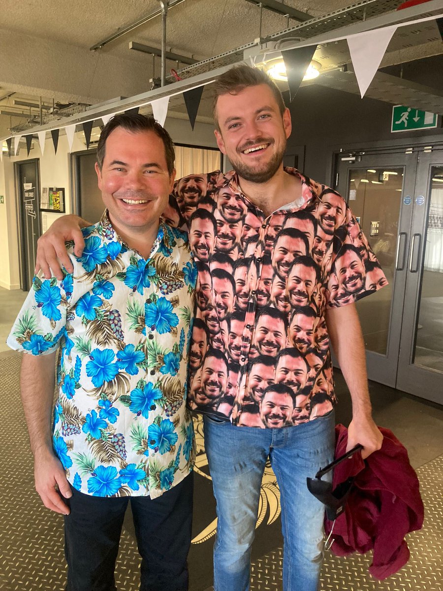 Last day with Mike at <a href="/Goodstuffers/">Goodstuff</a> 
We wanted him to feel special for the day. But what to get him? We went for a shirt, but how to you buy a bad shirt for someone so famous for bad shirts already? Well…