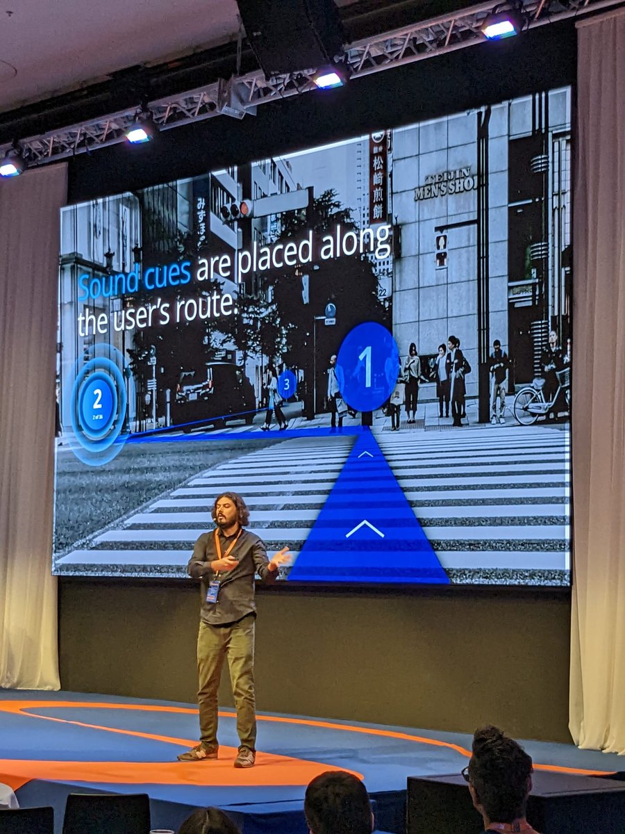 waveOut by <a href="/dreamwaves_io/">Dreamwaves</a> is a navigation app that uses spatial audio and augmented reality to guide you anywhere, simply by following 3D sounds. It’s easy to use and designed with diversity in mind, providing safer and independent mobility.