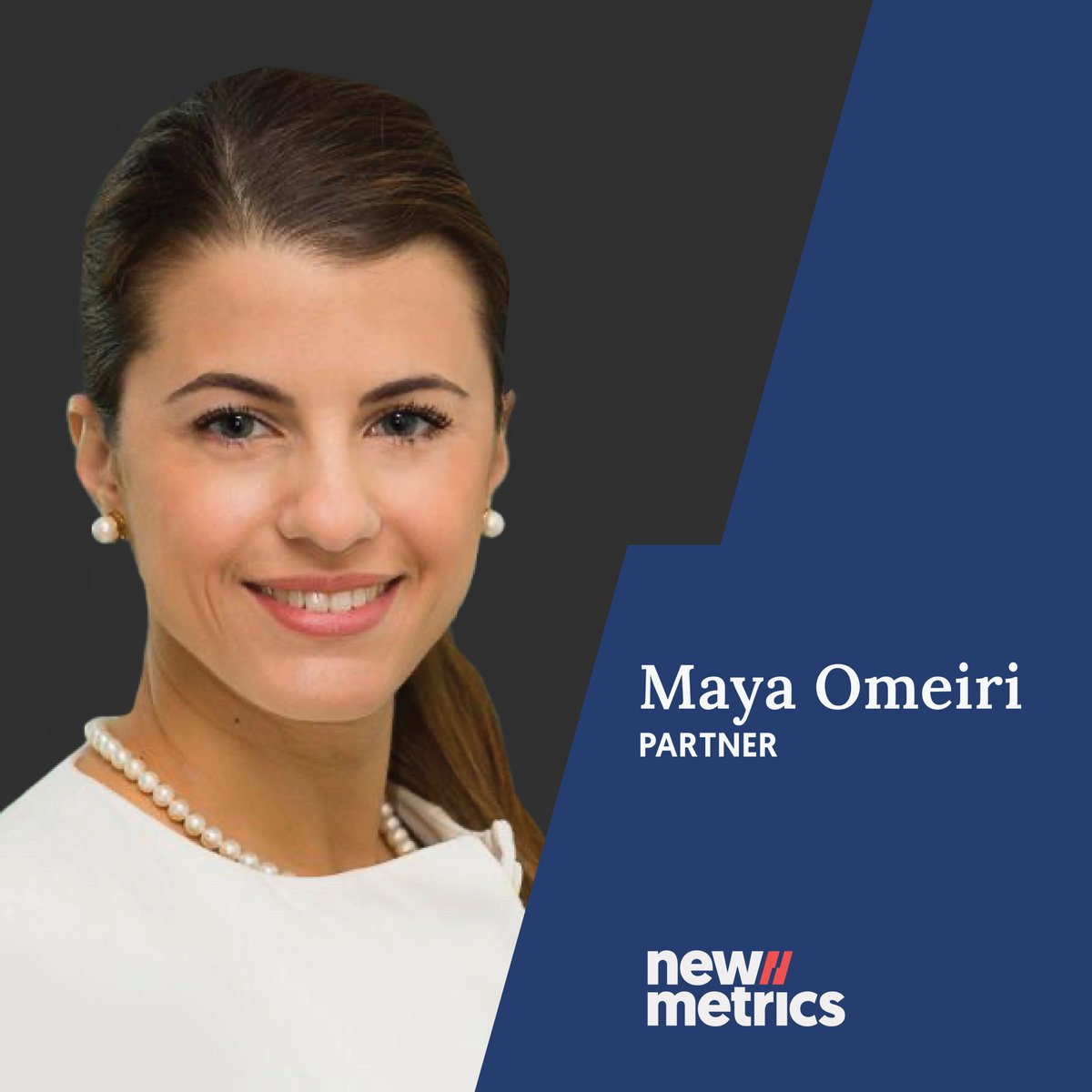 We are delighted to announce the appointment of Maya Omeiri as a Partner to lead our XM advisory growth and help our clients deliver exceptional customer and employee experiences and sustainable outcomes. 

Welcome to New Metrics, Maya!

#newjoiners #partner #teambuilding