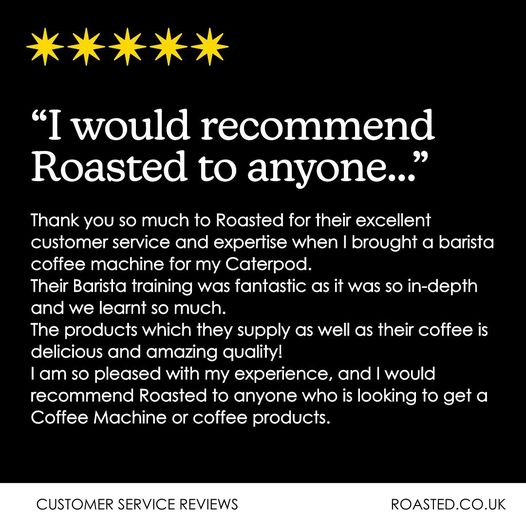 Did you know we have a 5⭐️rating on Google reviews? We strive to give the best service possible whether you’re a coffee fanatic, someone looking to learn the ropes or simply just want a great cup of #coffee, your experience is important to us🖤

#roastedcoffee #brighton #indiebiz
