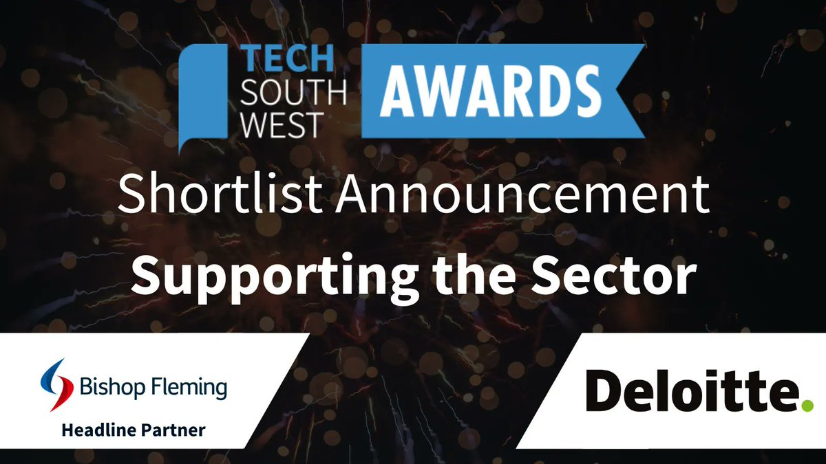 We are pleased to announce the Supporting the Sector Finalists for the Tesh South West Awards 2022.

#AerospaceCornwall
<a href="/CIoSDSP/">CIoS Digital Skills Partnership</a> / <a href="/HeartofSWLEP/">Heart of the South West LEP</a>
<a href="/epic_uk/">EPIC (Electronics and Photonics Innovation Centre)</a>
<a href="/ISLTalent_/">ISL Talent</a>
<a href="/SETsquared_Br/">SETsquared Bristol</a>
<a href="/SETsquaredExe/">SETsquared Exeter</a>

See all shortlists: buff.ly/3r1GQwQ 

Thank you to sponsor <a href="/DeloitteUK/">Deloitte UK</a>