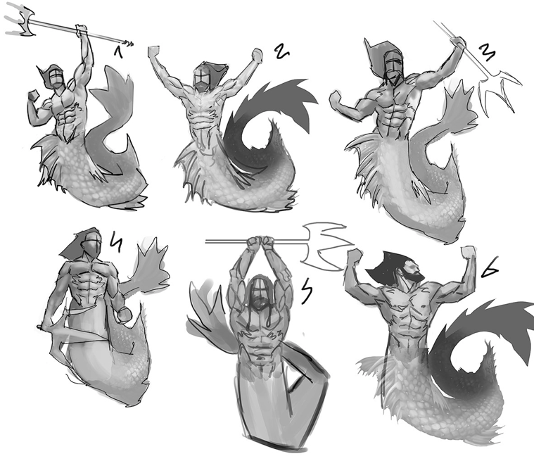 TripleEdgeGames's tweet photo. 🕰️ #tbt 🕰️
This Thursday, we go back to the archives to take a behind the scenes look at one of our favorites..
Ancient Fortunes: Poseidon™ Megaways™🌊🔱🎰
Check out our early concepts that inspired the final character!

#tripleedgestudios #igaming #onlinecasino #slot 🔞 https://t.co/E8N0pAXPvP