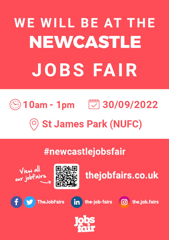 Don't forget!

Chloe and Amy will be at St James Park tomorrow for the jobs fair!

Why not pop along and meet the team!