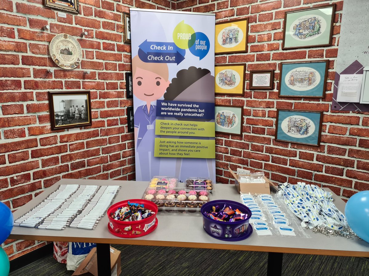 BarnsleyGynae's tweet photo. Morning all please come and see us in the Colliers restaurant for the launch of new trust initiative #CheckInCheckOut https://t.co/BFoIQaZSZg