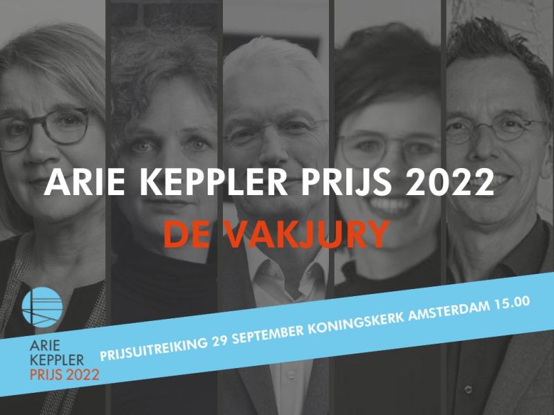 Vandaag is het zover, de prijsuitreiking van de Arie Keppler Prijs 2022! Een mooie gelegenheid om nog even de vakjury voor te stellen: Drs. Irmgard van Koningsbruggen (juryvoorzitter), Ir. Marjolein van Eig, Laura de Bonth, Ir. Bart van der Vossen en Drs. Ing. JEF Muhren.
