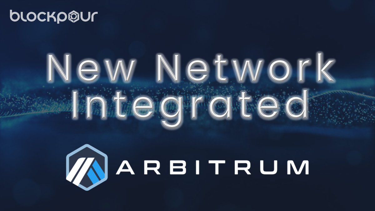 🥁 Drum roll please 🥁 And our latest network to be integrated is - @arbitrum🔥 You can now explore all tokens on #Arbitrum and their real-time #data at 👉 bit.ly/3DZL1AH