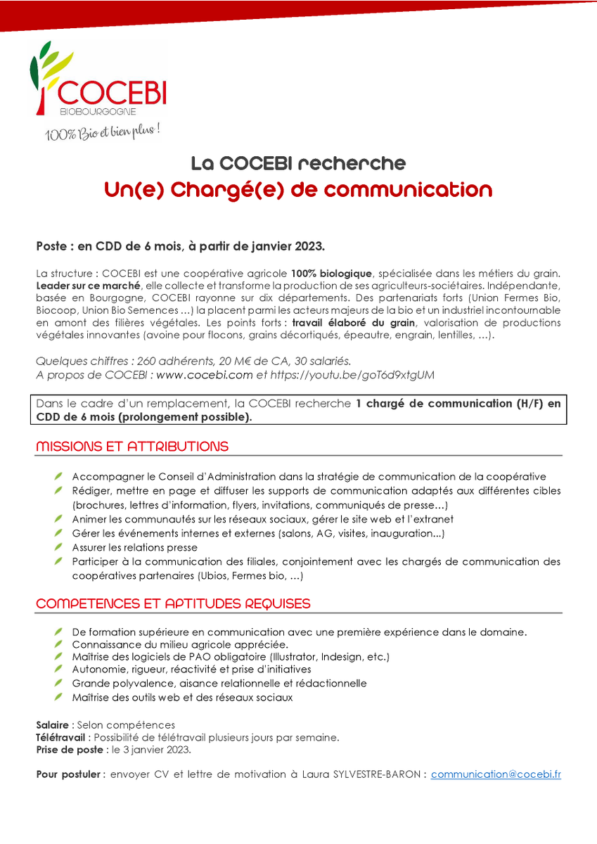 Coopérative COCEBI tweet media