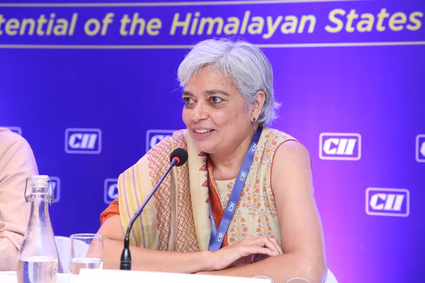 cii4services's tweet photo. Need to find #economic #incentives so that forests give us adequate returns. Good Guides can be the game-changers. #Privateforests to be given freedom to promote eco and #adventure #tourism - Dr. Sejal Worah, Programme Director, @WWFINDIA & MD, @JabarkhetNature https://t.co/oktxKN6r3v