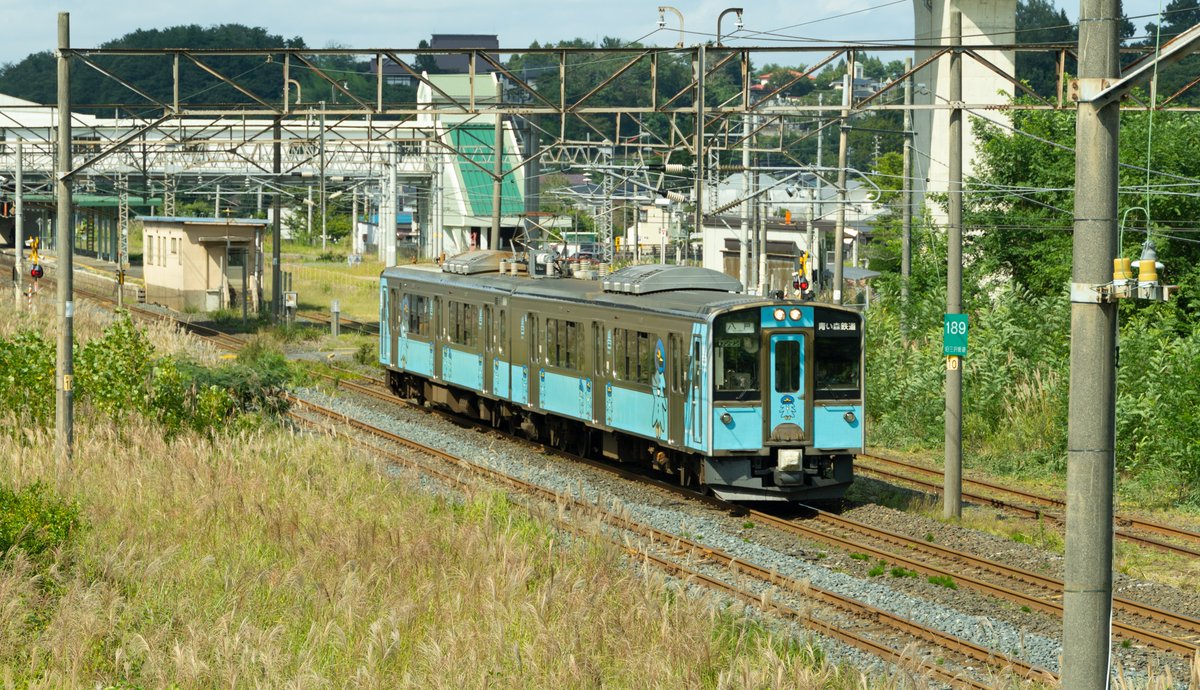 「三沢駅発」
撮影日: 2022年9月10日
撮影場所: 三沢駅
最寄駅: 三沢駅

Leaving Misawa Station
Date taken: September 10, 2022
Picture taken at: Misawa Station
Nearest station: Misawa Station

 #青い森鉄道フォトコン