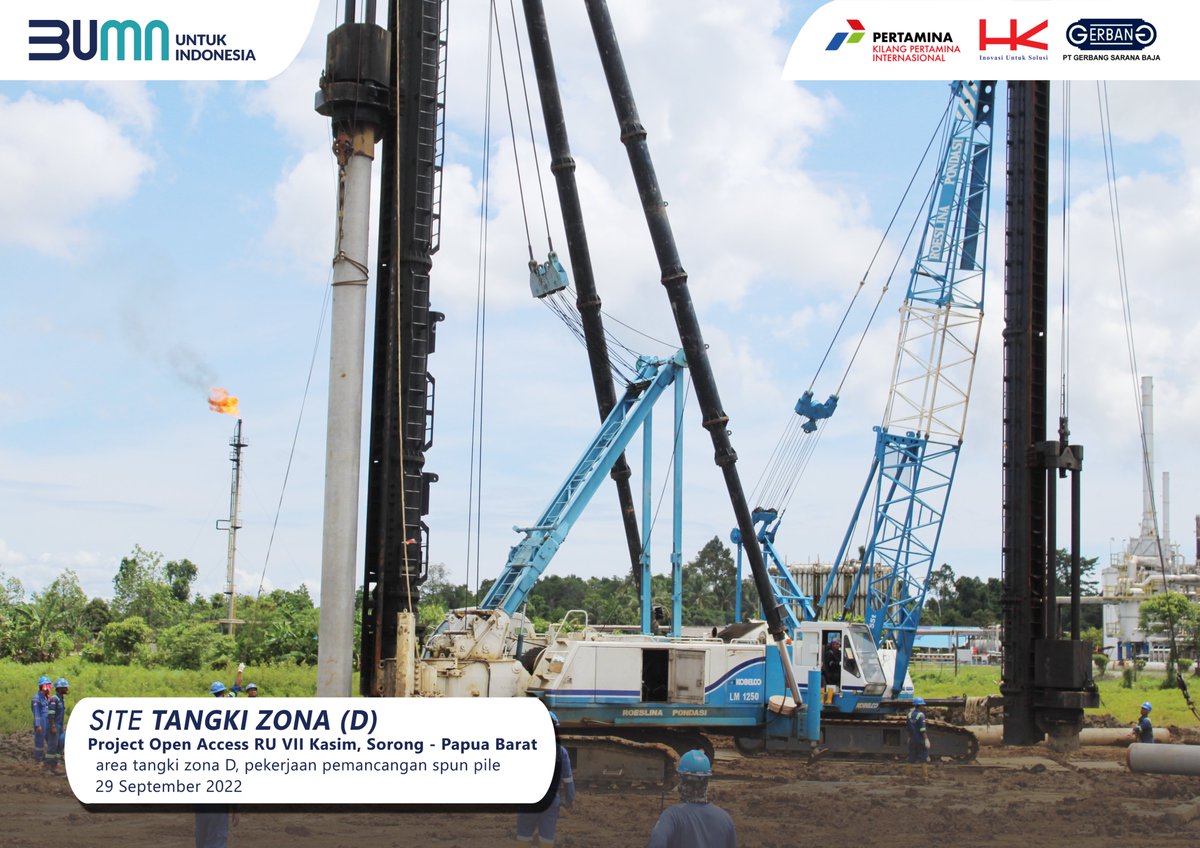 OpenaccessH's tweet photo. Proyek Open Access RU VII Kasim. Sorong - Papua Barat.

#konstruksipancang
#openaccesRUVIIkasim
#sorongpapuabarat https://t.co/VCZjcMbeat