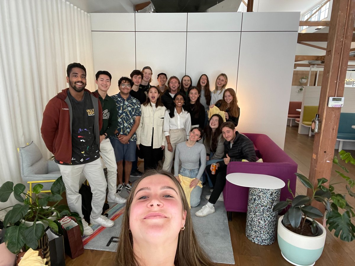 cassidybatiste's tweet photo. What a great group of people (University of Queensland Innovation and Entrepreneurship Society (UQIES) Thanks for visiting. 🚀 @Folklorevc https://t.co/MoXapBfip3