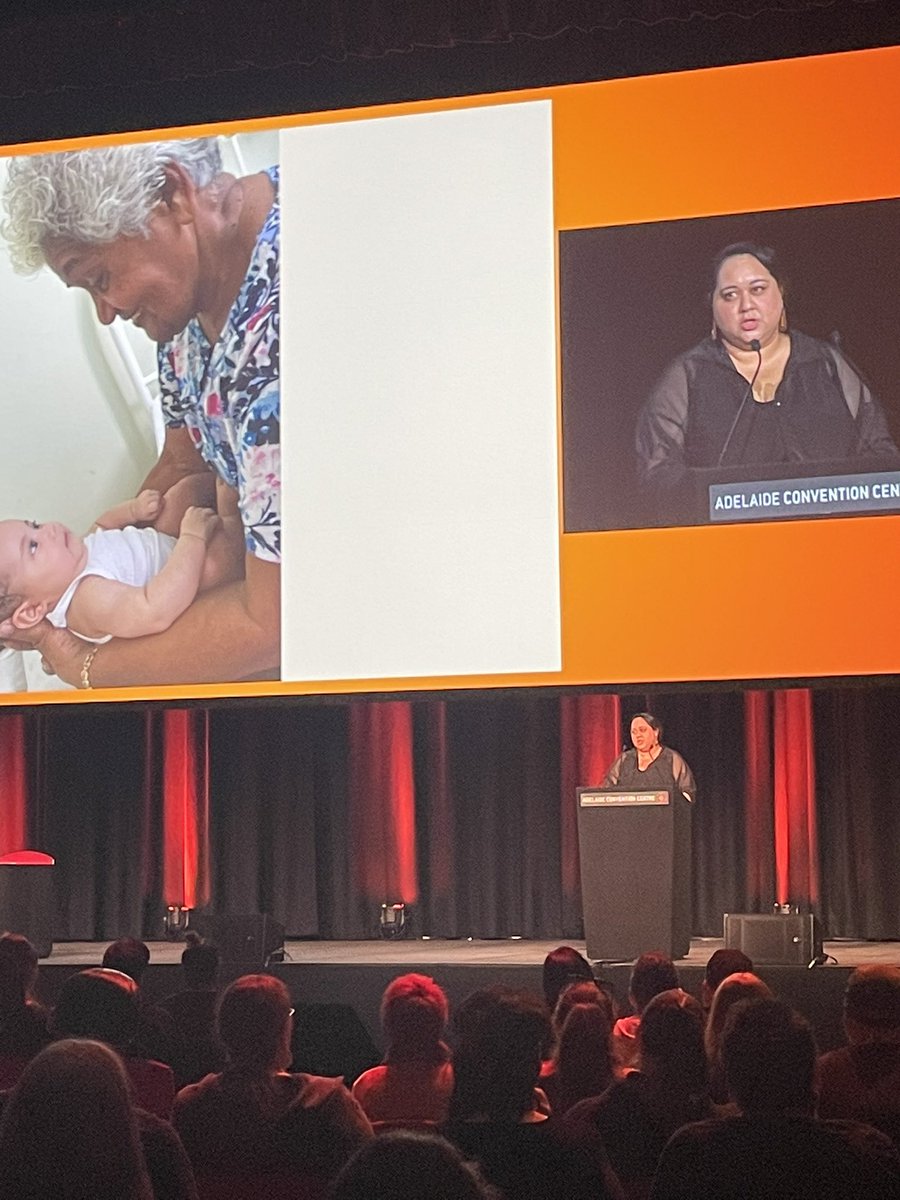 The deadly <a href="/HayleyMcQuire/">Hayley McQuire</a> delivering her key note at #WIPCE2022.