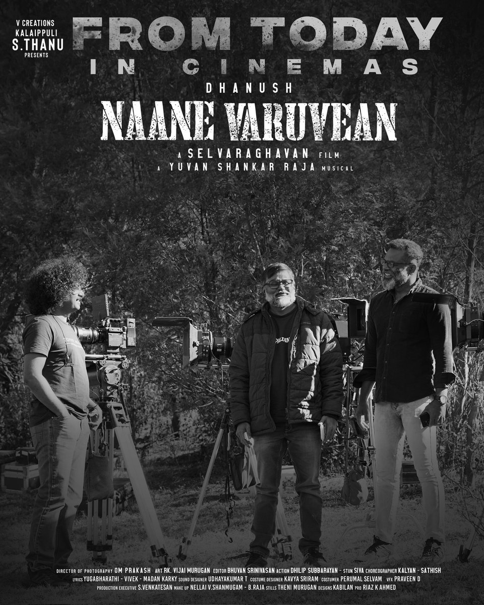 Naane varuvan ..... #Selvaragavan #dhanushkraja #VCreations #itsyuvan #gitanjaliselvaragavan #markanthony #vishalkoffl #art #productiondesign #arthero #artdirector #actorlife #actor @selvaraghavan @dhanushkraja @thisisysr @omdop @theVcreations @GitanjaliSelva @ElliAvrRam