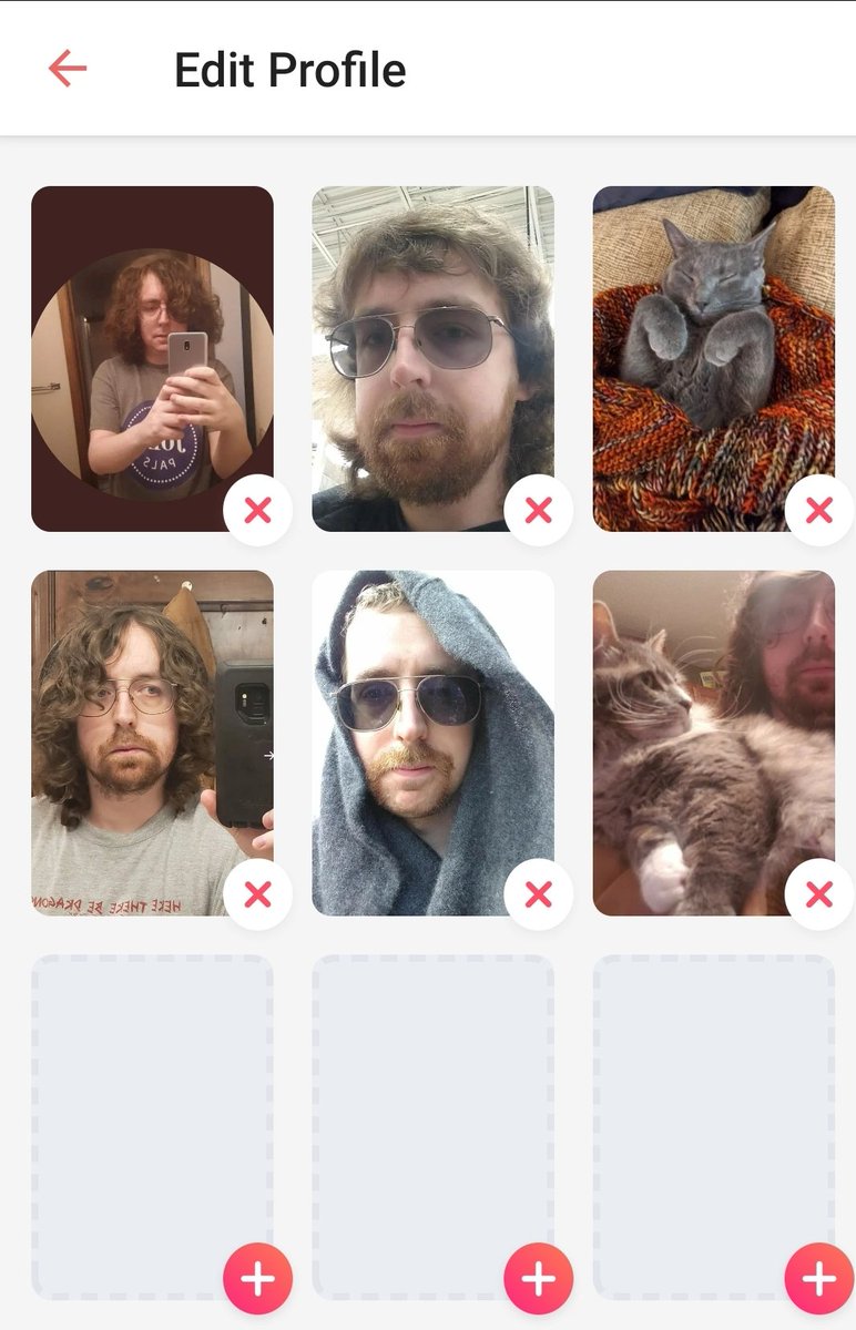 Slut__Tube's tweet photo. This is what my Tinder profile looks like. Roast away! https://t.co/UuTmIHvuNw