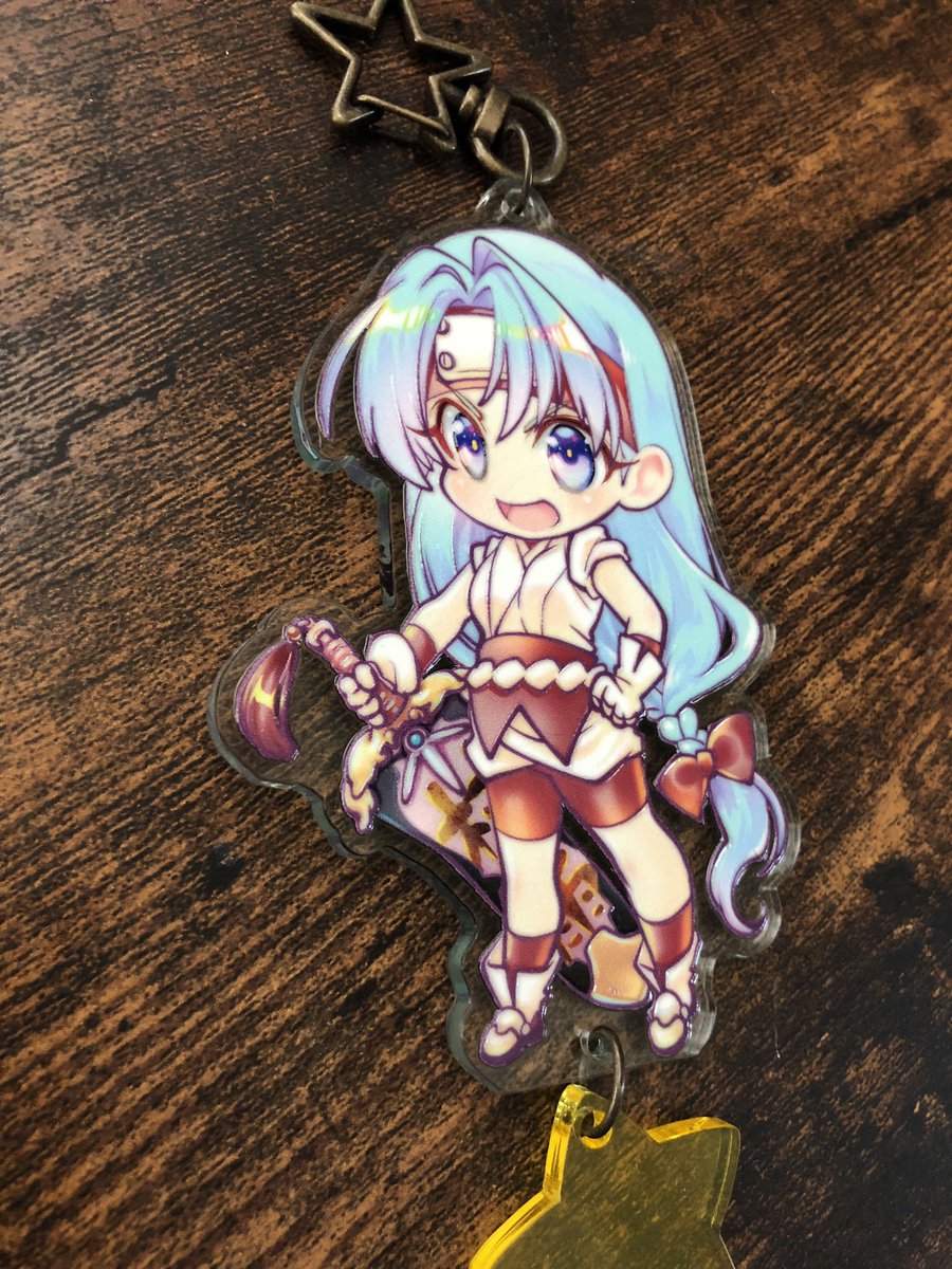 「【通販】アクリルキーホルダーの在庫見つけたので補充しましたあとポスカとバッジなど」|よしむらなつき「里見⭐️八犬伝REBOOT」13巻発売中&スパコミ・コミティア5/3~5参加のイラスト