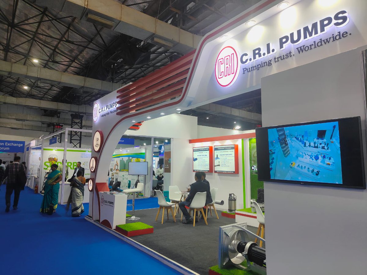 cri_groups's tweet photo. Meet us at the IFAT India, Mumbai, at Stall no. I - 66. It is India's leading fair for Water, Sewage, Solid Waste and recycling.
#CRI #CRIGroup #CRIPumps #IFAT #FluidManagement #TradeFair #Fair #WaterManagement #SewageManagement #Recycling https://t.co/WeQdYRf1T7