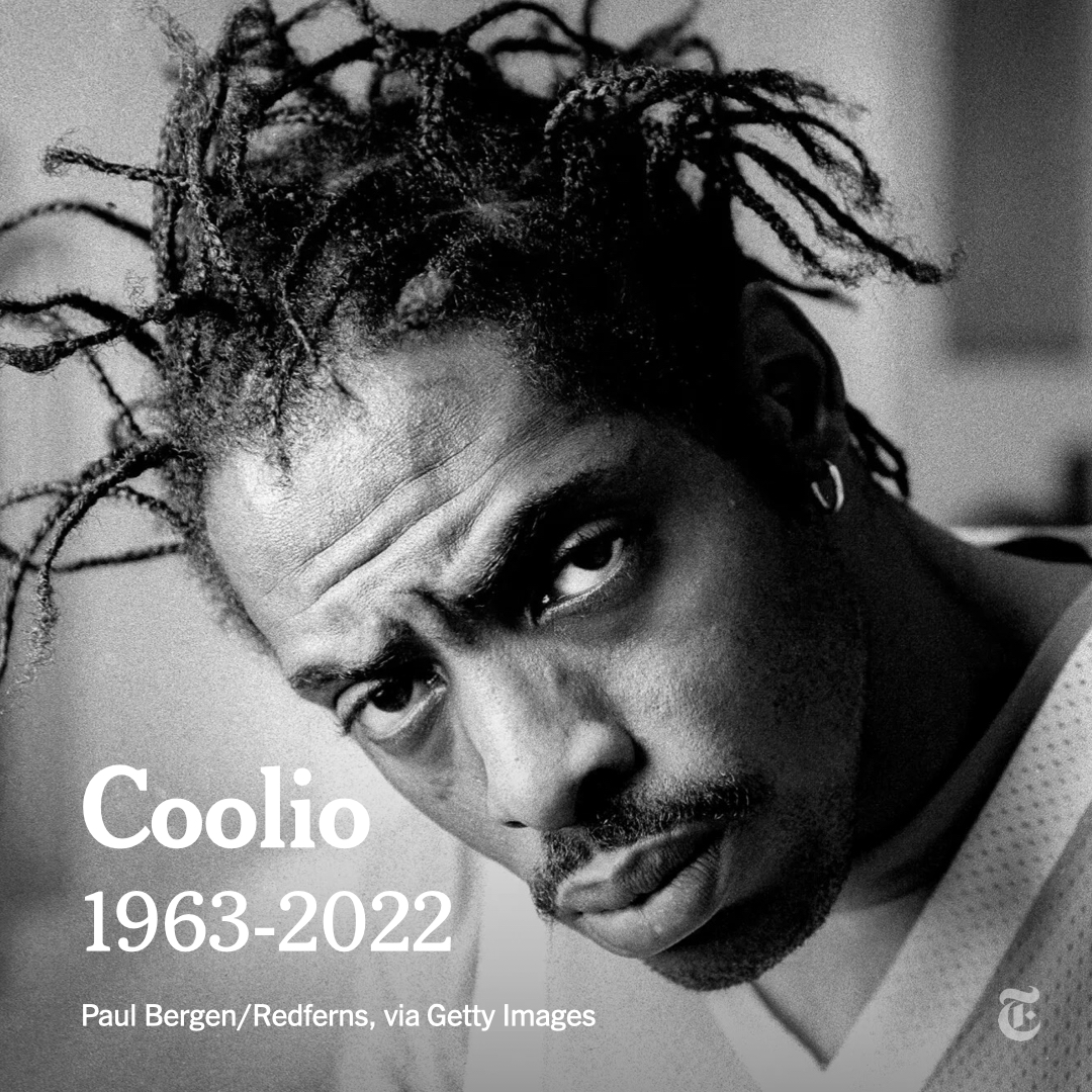 “I’m sure after I’m long gone from this planet, and from this dimension, people will come back and study my body of work.” From a bookish, asthmatic child to a mainstream recording powerhouse, Coolio charted a path to hip-hop superstardom like no other. nyti.ms/3LSvYLl