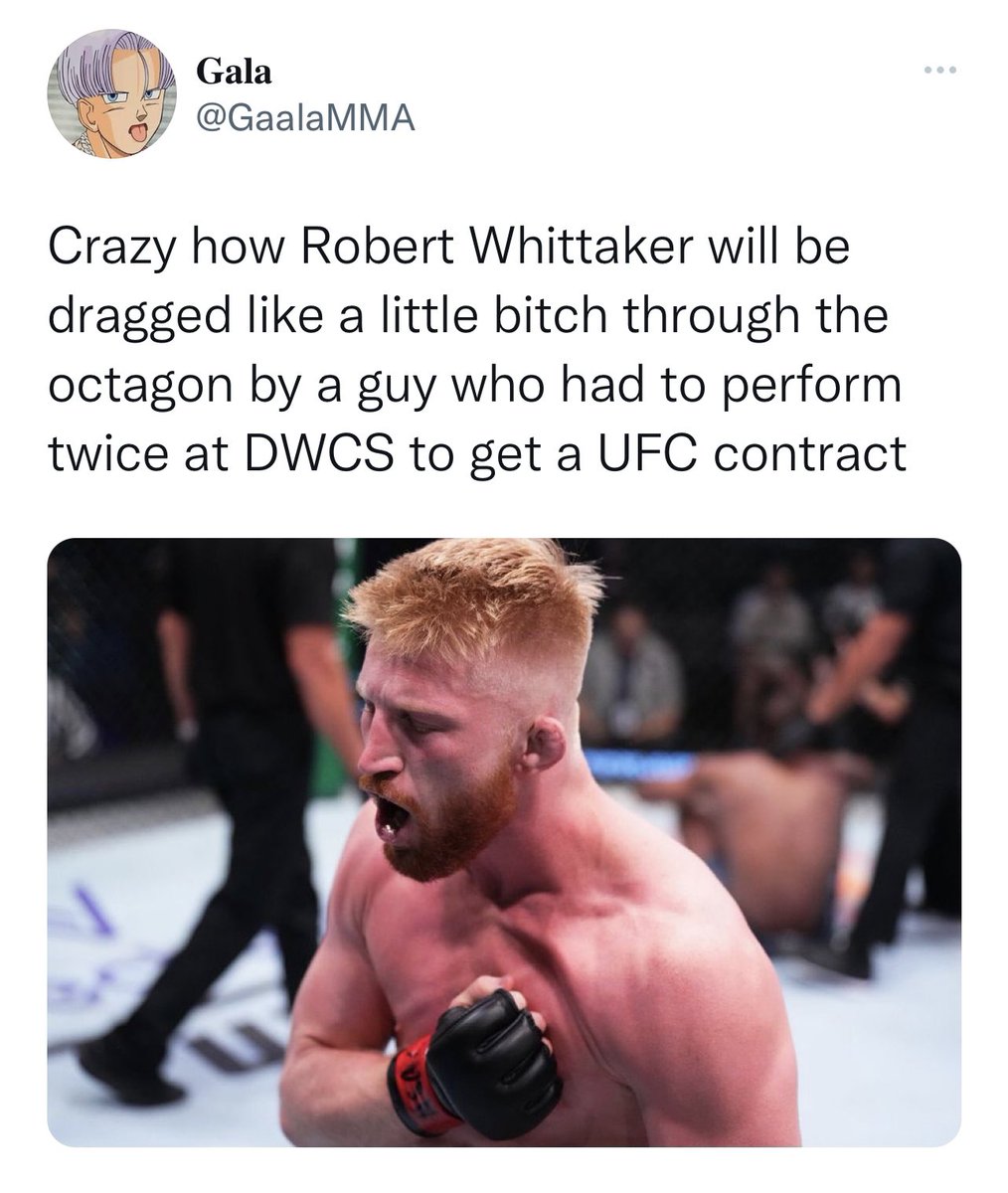 MMADumbTweets's tweet photo. Should this one qualify as a dumb tweet?  I’ll let #mmatwitter decide https://t.co/1Qf69uZ9TS