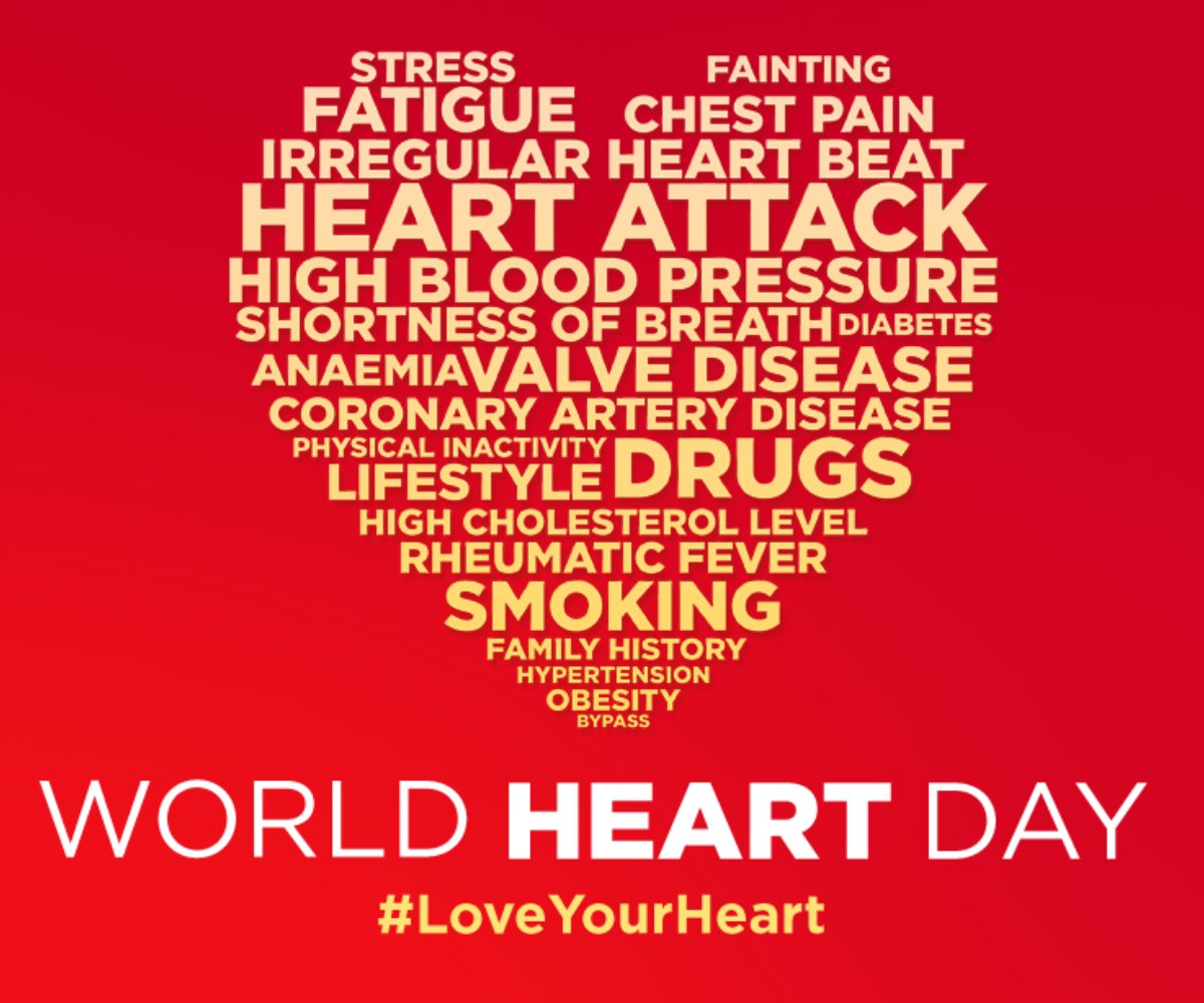 On this special #WorldHeartDay we are requesting to everyone that we should take care of our whole body including our heart because this human body is only way to get salvation.