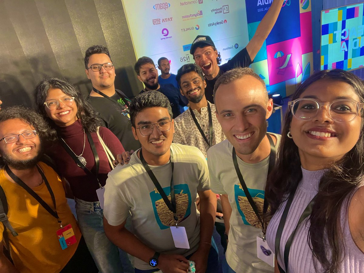 Adyasha8105's tweet image. Wrapped up @react_india 2022. Learned a lot from each and everyone.

See you all again in the next year 😉

#reactindia2022 @react_india