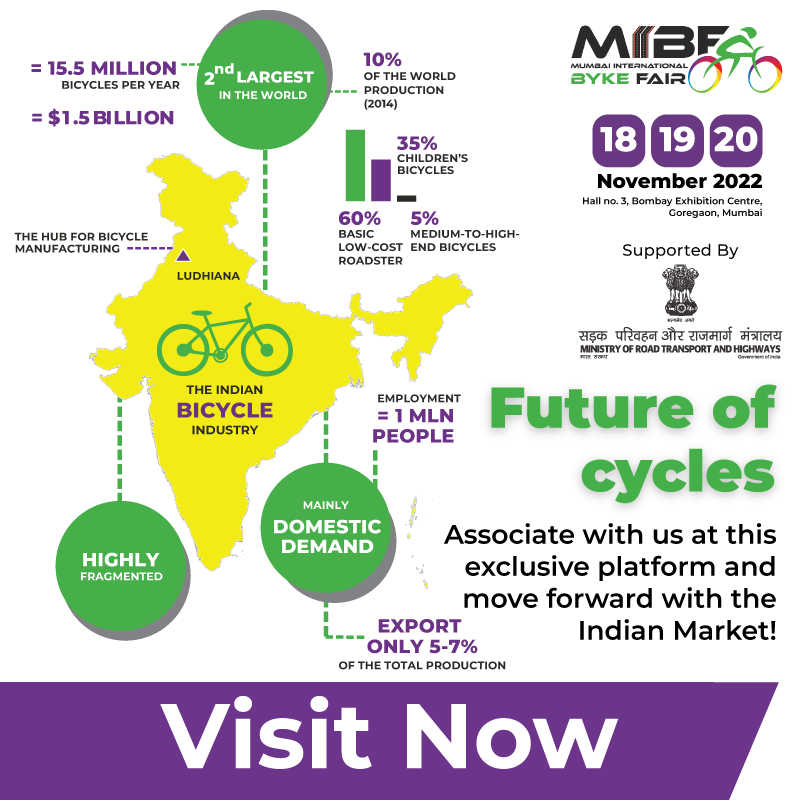 mibf_2022's tweet photo. Here's a one-stop platform to boost cycling in your city. Join us at #MIBF and witness the second-largest bicycle manufacturer in the world and the third-largest exporter

Click to know more
https://t.co/KLqjdOuN8e

𝐎𝐫𝐠𝐚𝐧𝐢𝐳𝐞𝐝 𝐛𝐲
VIS Group and @URBANWORLDC  

#mibf2022 https://t.co/ulwrIg6qZh