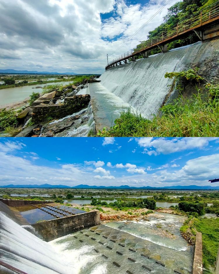 PureOdisha's tweet photo. My Odisha ♥️ Can’t stop looking at how beautiful it is - The Hydroelectric Power Plant, Chipilima, Sambalpur, Odisha. Shot by @the_traveller_chef_ (insta id) The temple, the location, & the custom-everything is unique.
#sambalpur #ghanteswari #chipilima #pureodisha #dronephoto https://t.co/2RKsJIFUOb