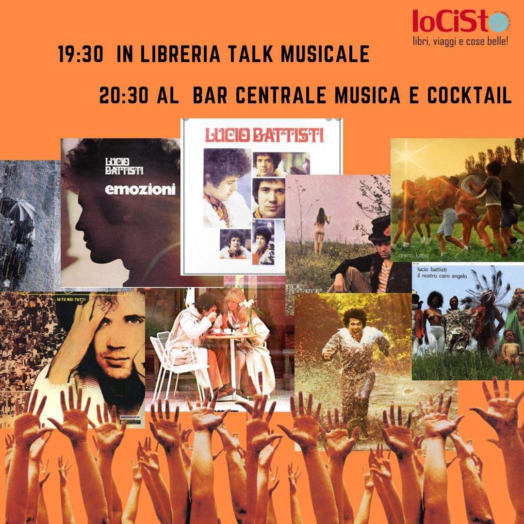 IoCiSto (@iocistolibreria) on Twitter photo Questa sera #nonsololibri appuntamento in libreria alle 19.30 per un omaggio a Lucio Battisti. Parole, musica e aperitivo al Bar Centrale.
<a href="/andreaparente/">Andre Parente</a> <a href="/DonatoZollo/">donato zollo</a> Tommaso D’Alterio. Questa sera #nonsololibri appuntamento in libreria alle 19.30 per un omaggio a Lucio Battisti. Parole, musica e aperitivo al Bar Centrale.
<a href="/andreaparente/">Andre Parente</a> <a href="/DonatoZollo/">donato zollo</a> Tommaso D’Alterio.