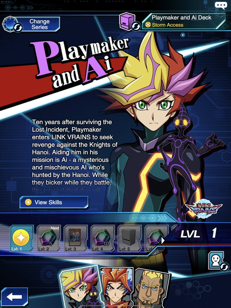 Wooot! Already unlocked Yusaku in Duel Links  also I'm so glad they've  added the Salamangreat archetype  one of my favorites  #yugioh #vrains