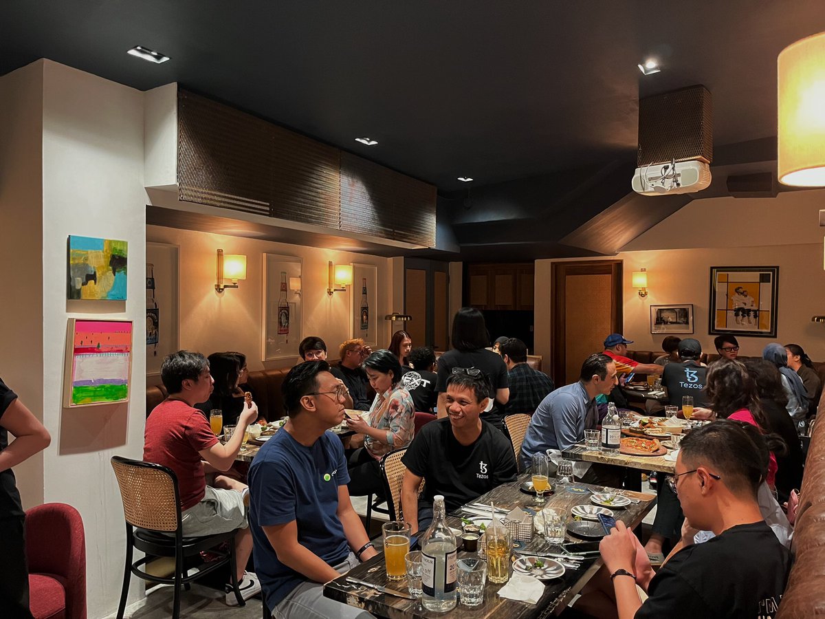 The heart of the <a href="/tezos/">Tezos</a> ecosystem! 

For the first time, we have creators, builders and community members from the Philippines, China, Thailand, Vietnam, Indonesia, and Singapore gathered all in one place. 

#CryptoWeekAsia