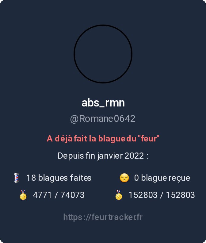 Anti__Feur__Bot's tweet photo. @Romane0642 https://t.co/6nFcknER93