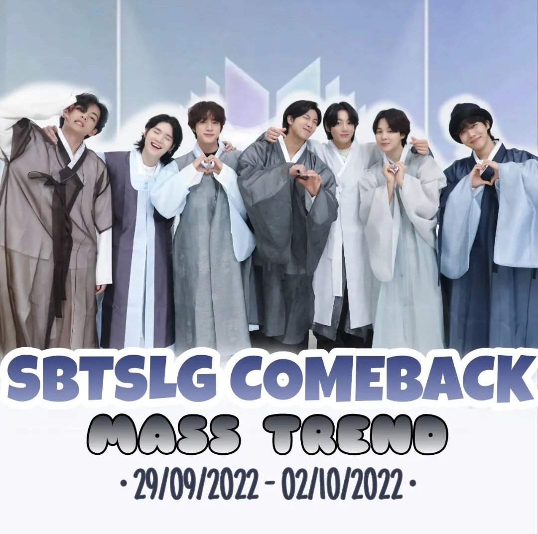 SBTSLG1306's tweet photo. !!! SBTSLG TEAM COMEBACK !!!
MASS đã bắt đầu!!! cùng nhau đẩy trend và stream thật tốt nào các bot yêuuuu ơiiii
_______________________________
[ #SBTSLG ]
#BTS #BTSARMY #RM #JIN #SUGA #jhope #JIMIN #V #JUNGKOOK https://t.co/NYoLC5rZG8