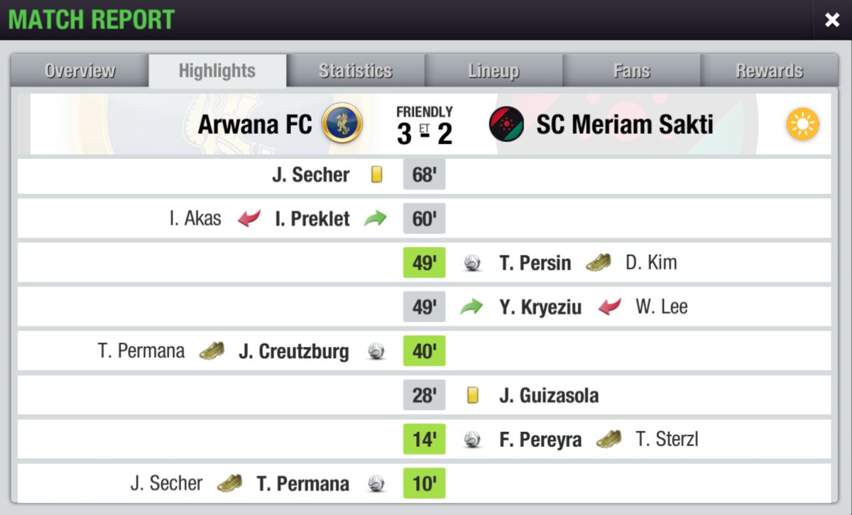 ArwanaFC_TE's tweet photo. LTEI League Cup 6th Edition
Ronde Kedua
Arwana FC 3-2 @scmeriamsakti (AET)
⚽ T. Permana 10'
⚽ J. Creutzburg 40'
⚽ M. Boldewijn 97'
-
⚽ F. Pereyra 14'
⚽ T. Persin 49'
🔴 R. Ibargüen 113'
Lolos ke babak selanjutnya dengan perlawanan sengit.
#COYBD
#LLC6th
@LTEILeagueCup https://t.co/S4Jqe57PCU