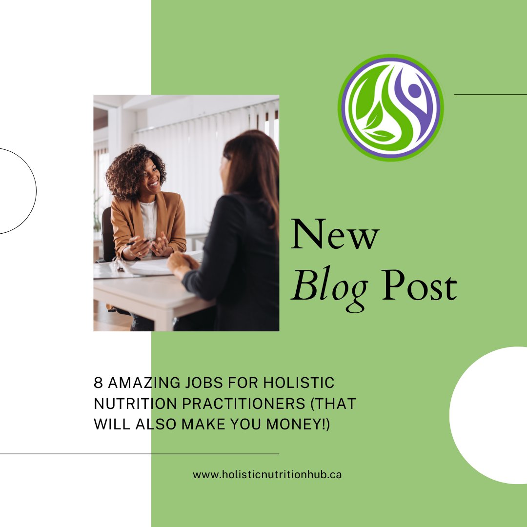 holisticnhub's tweet photo. Check out our blog post: "8 Amazing jobs for Holistic Nutrition practitioners (That will also make you money!)" https://t.co/XzhKVXKL8O