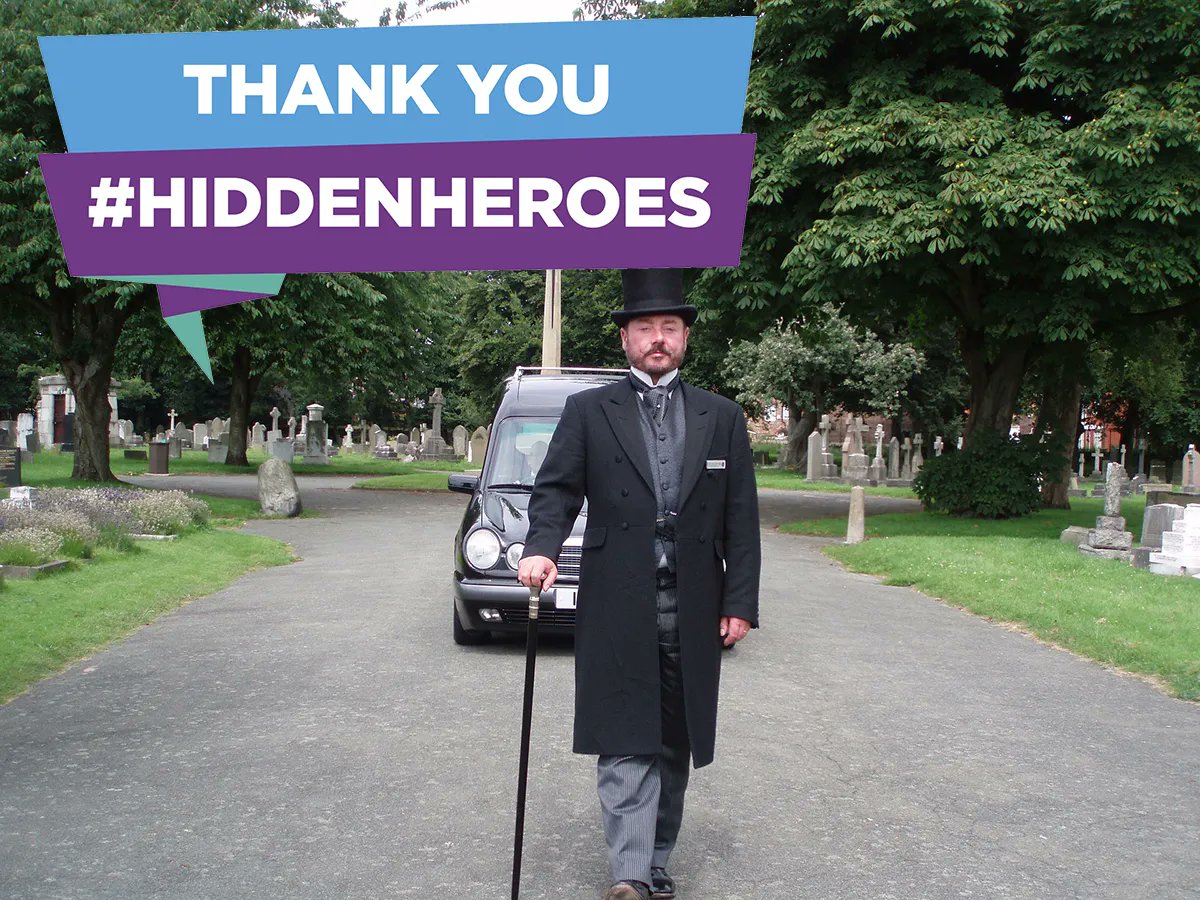 Today is #HiddenHeroesDay 

We would like to amplify the incredible work carried out by #FuneralArrangers. They have one of the hardest jobs in the world and yet remain able to support families through their hardest times. 

Thank you #HiddenHeroes

#celebrants #funeraldirectors
