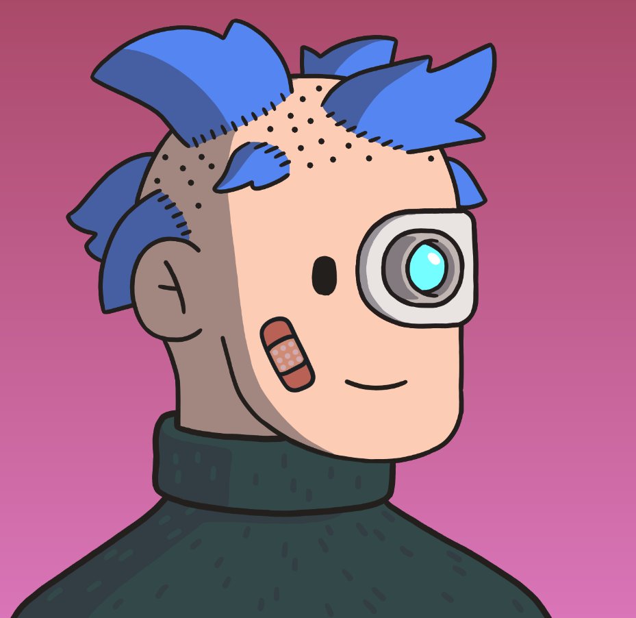 TomMackey69's tweet photo. My C3 pfp looks cool with that sick band aid reminds me of my scar on my face I used to cover with a band aid when I was a kid.
#C3Weekend #Communi3 @communi3_io https://t.co/PWL1pIa842