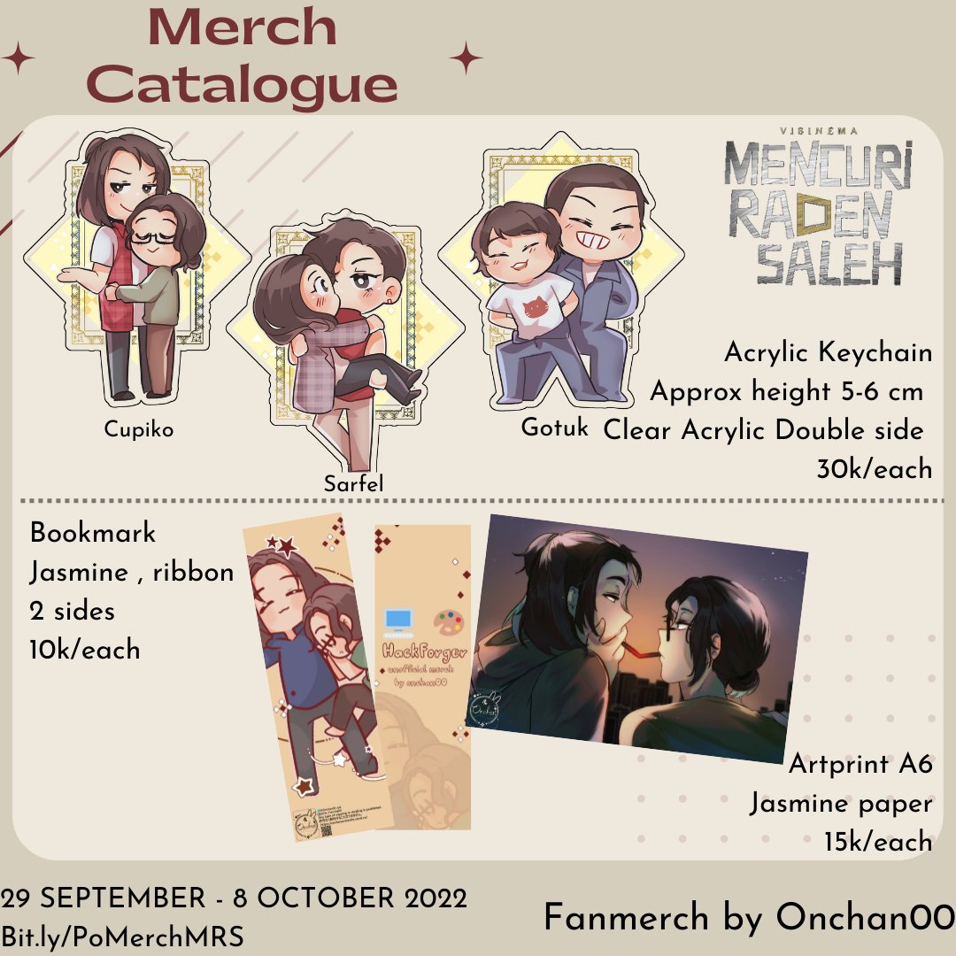 onchan00_cpk's tweet photo. [ PRE ORDER MERCH MRS ] 
Halo Guys!! PO untuk merch MRS udah dibuka ya mulai hari ini sampai tanggal 8 oktober besok!

Buat detailnya ada disini : https://t.co/3qpNncVt0B

Boleh tanya2 di komen ya :D 
#mrs #cupiko #gotuk #sarfel https://t.co/KhlDk6PwsH