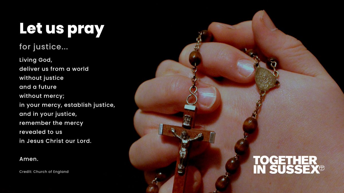 Join us as we pray for justice...