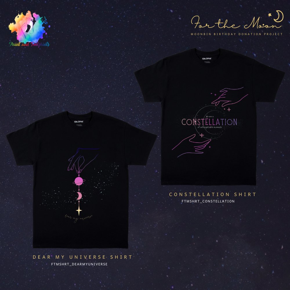 paintnfootprint's tweet photo. Purchase a shirt at the same time donate for Moon Bin's Birthday Project. ♥ All Shirts are made to order and for pre-orders.
#MOONBIN #문빈 #PaintandFootprints #ForTheMoon https://t.co/PQj14iMYUS