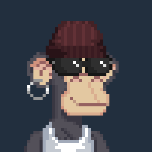 Applebuzz2's tweet photo. 11 month ago, bought my first NFT, it was from @ApeGangNFT. Growing up with Atari and C64, I digged the pixel art hard, imo the best in town. Today I bought a red devil cyclops as my new squad leader in #agfightclub. Thx @BobbyZoo_BA for letting him go. https://t.co/V3sSrb16An π https://t.co/I7jRM6pBRa