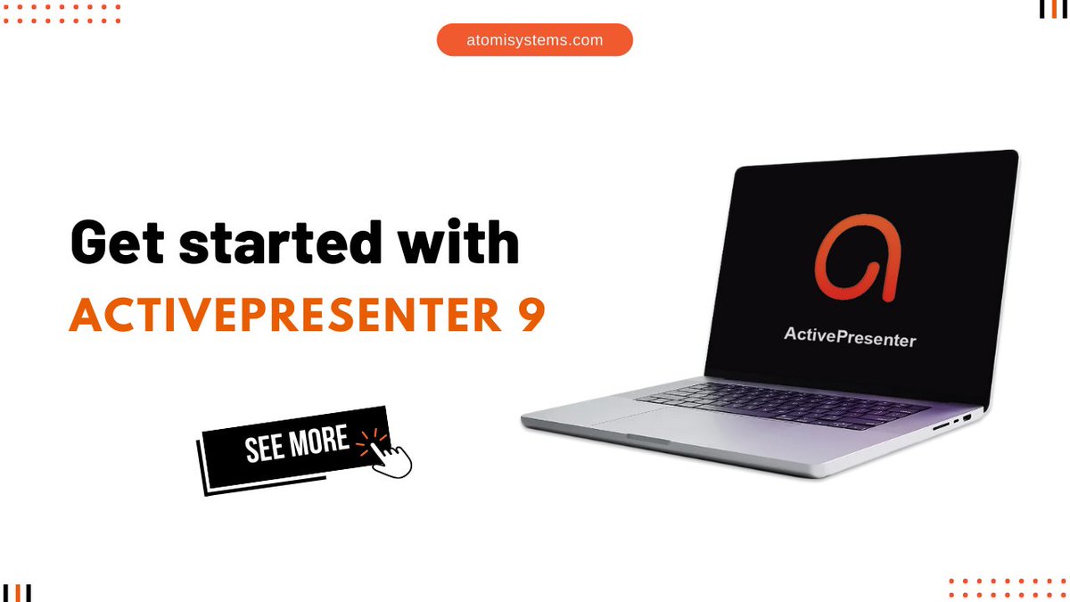 activepresenter's tweet photo. ⭐️Welcome to ActivePresenter 9! This article offers a comprehensive guide for beginners who are interested in using ActivePresenter to unleash their creativity and potential: https://t.co/OQeDzmWp7t
#technology #getstarted #guide #activepresenter #eLearning https://t.co/FpkwvjZnPL
